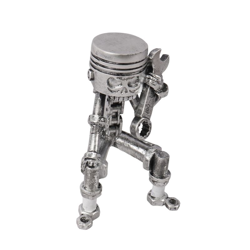 Resin Art Use - AC76-Handmade Piston Man Skull Face Art