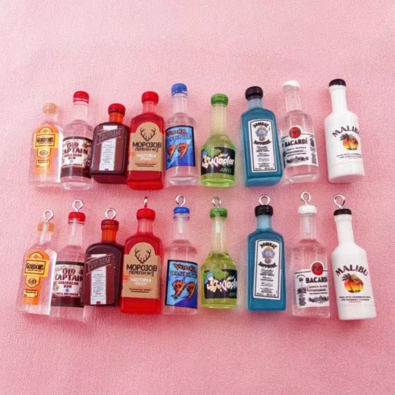 Resin Art Hanging - 11pcs Mini Simulation Resin 3D Pendant