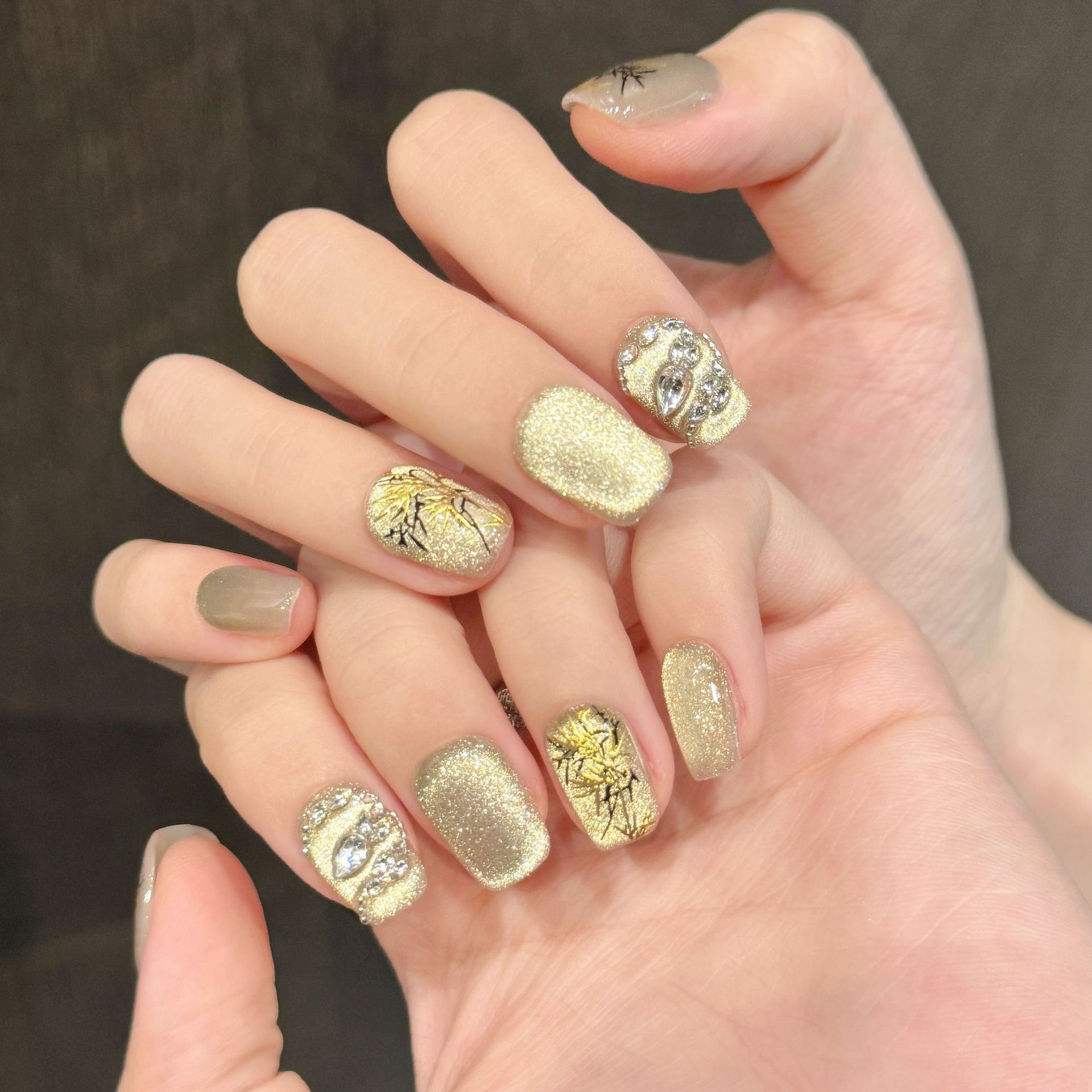 10pcs New Chinese Style Handma - огляд і ціна Resin Art Glitter
