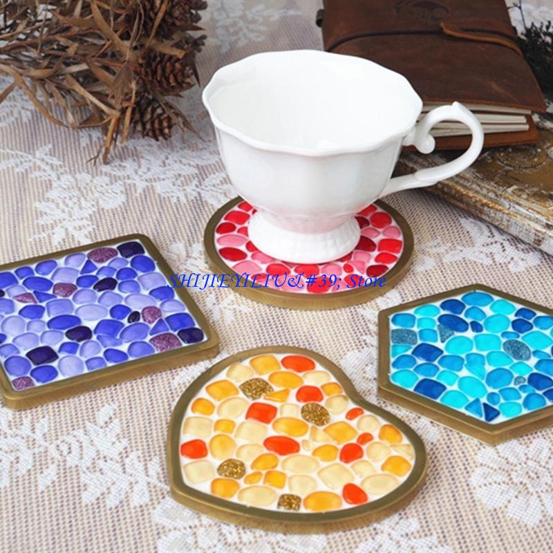 E21F DIY Epoxy Mold Love Squar - огляд і ціна Coaster Mold Square