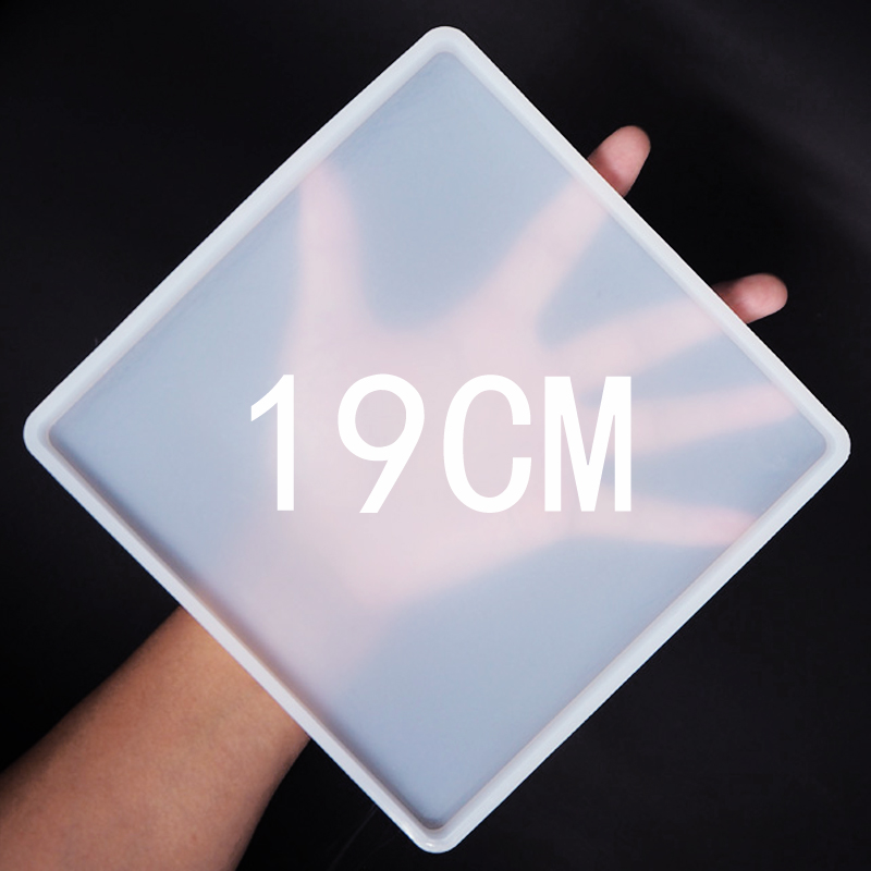 Big Square Coaster Silicone Mo - огляд і ціна Coaster Mold Square