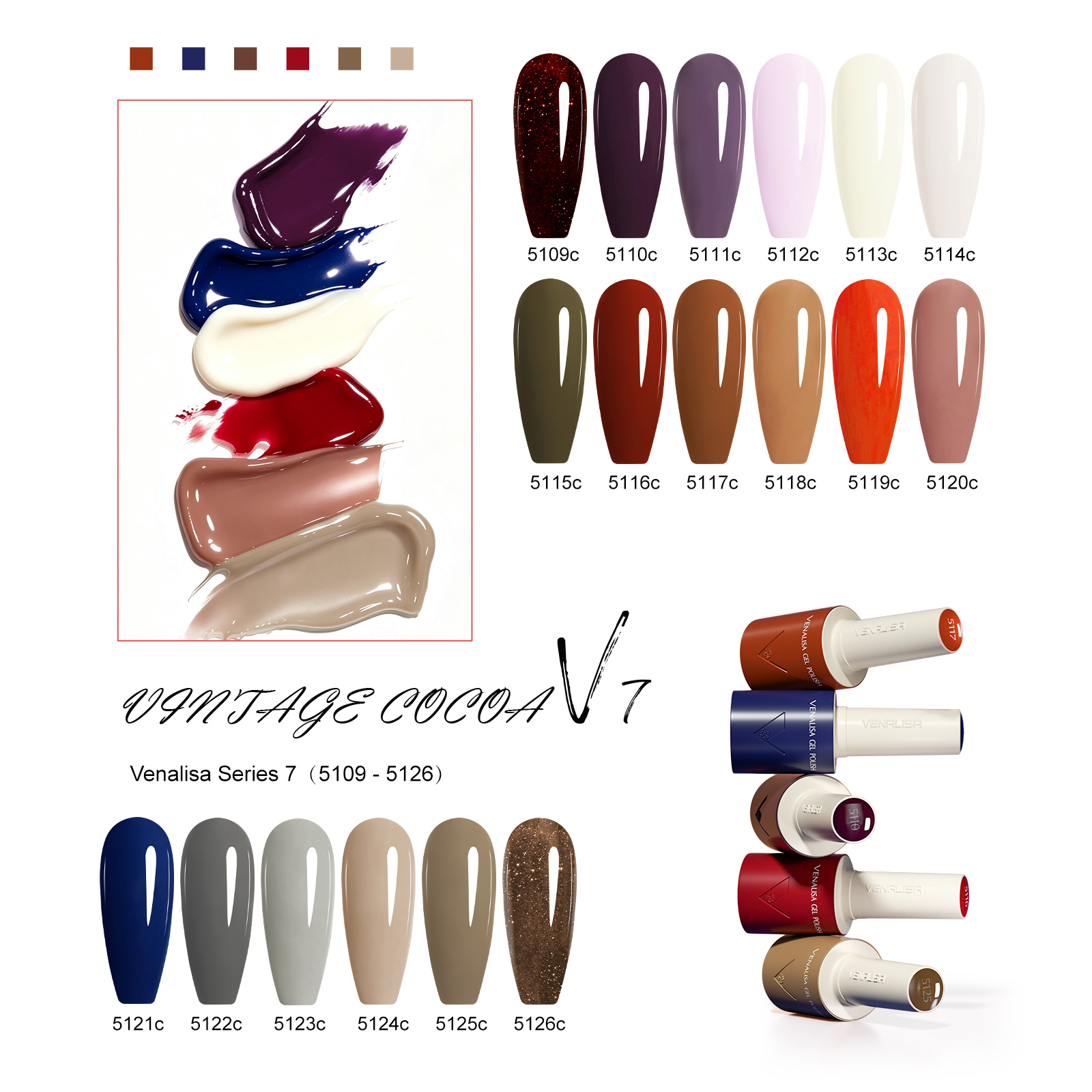 VENALISA V7 Gel Nail Polish 18 - огляд і ціна Resin Art Use