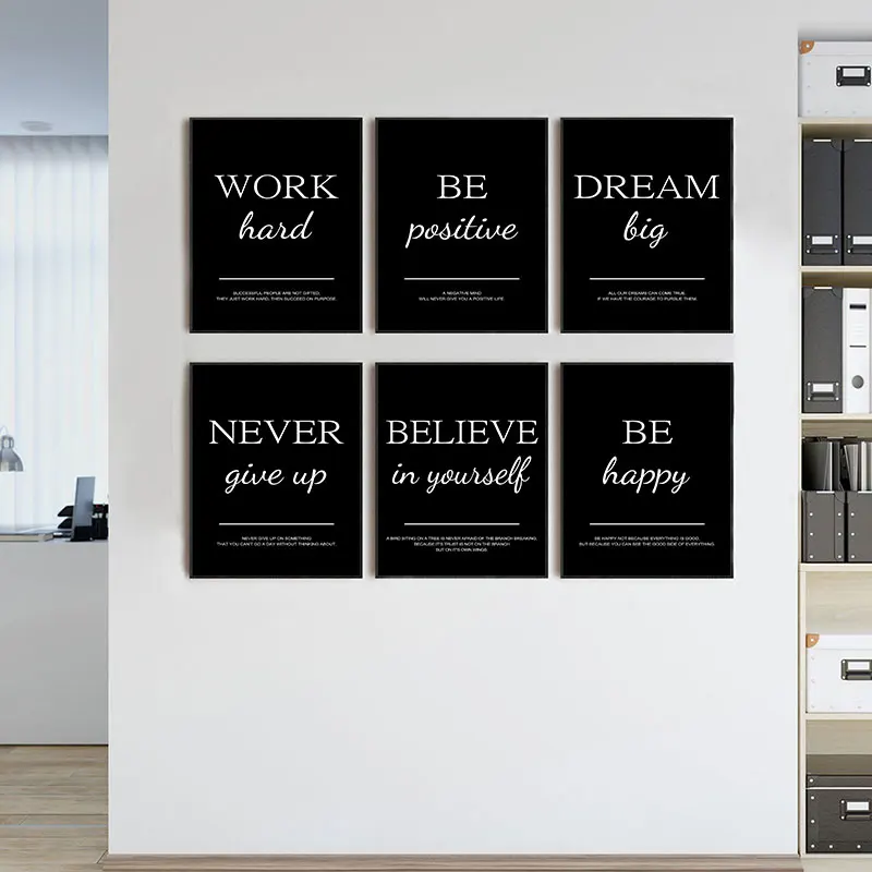 Modern Simple Inspirational Qu - огляд і ціна Resin Art Quote