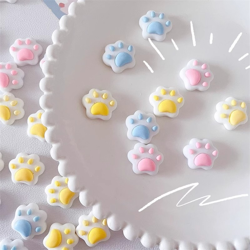 30pc Cute Cat Paw Mini Accesso - огляд і ціна Resin Art Use
