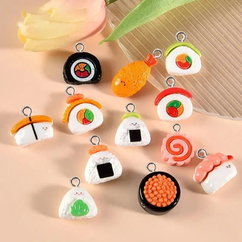 10Pcs Mini Food Resin Charms S - огляд і ціна Resin Art Glitter