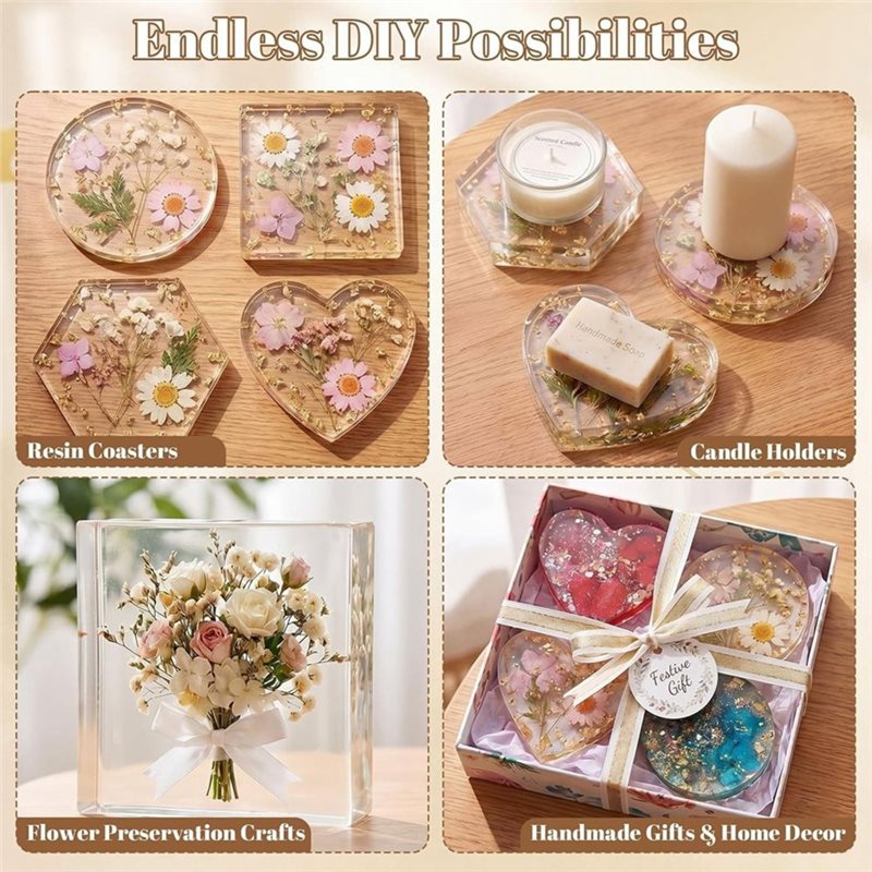 [ABFI!】 Resin Molds For DIY Ep - огляд і ціна Coaster Mold Square