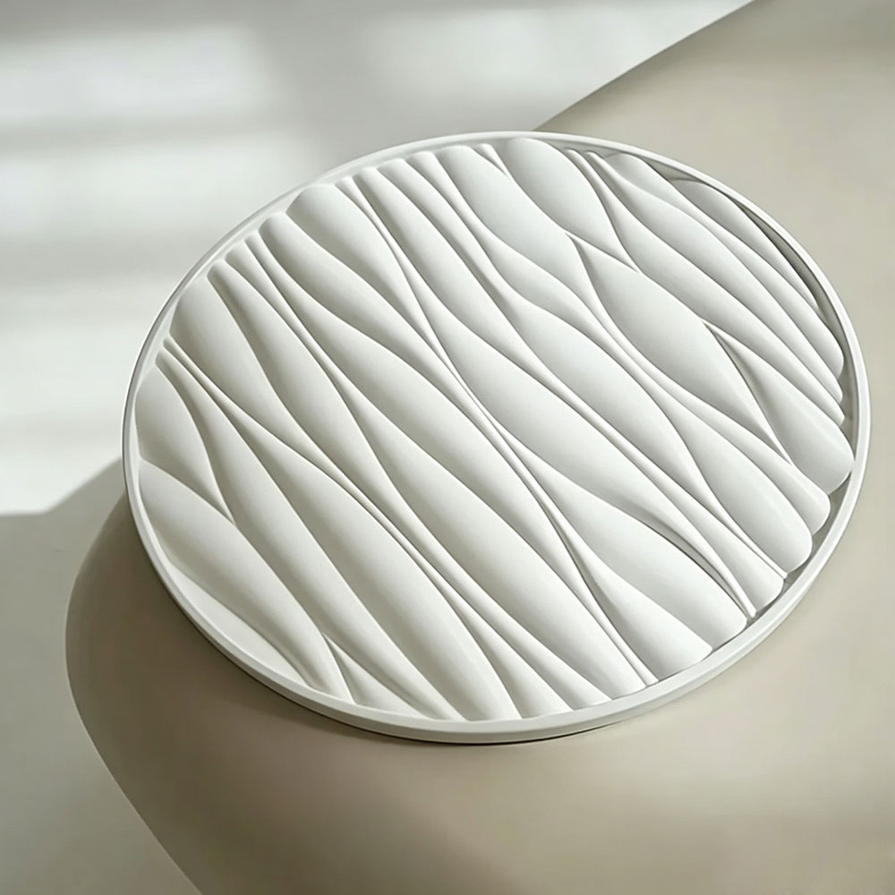 Large Round Tray Silicone Mold - огляд і ціна Resin Art Ocean