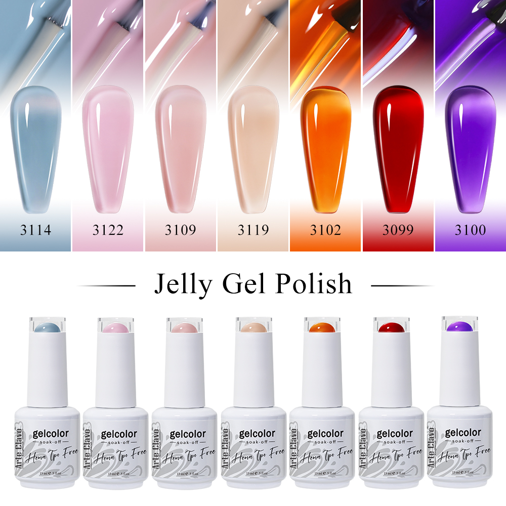 Arte Clavo 15ml Jelly Gel Nail - огляд і ціна Resin Art Price
