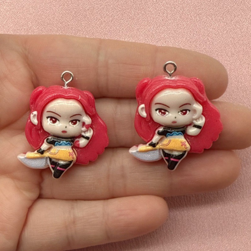 10pcs resin cartoon pendant, D - огляд і ціна Resin Art Hanging