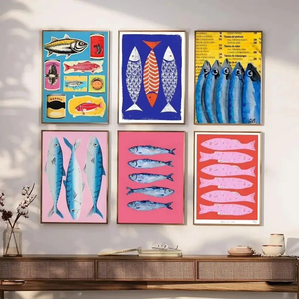 Colorful Sardine Lobster Fish  - огляд і ціна Resin Art Ocean