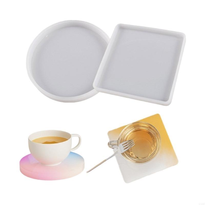 Durable Silicone Mold Round/Sq - огляд і ціна Coaster Mold Square