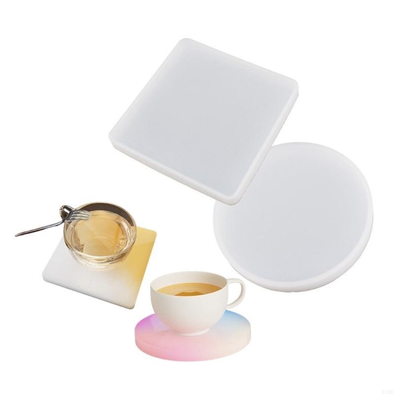 Durable Silicone Mold Round/Sq - огляд і ціна Coaster Mold Square