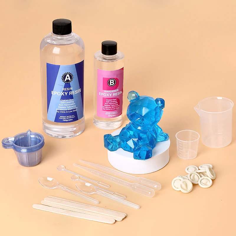 Epoxy Resin Kit Crystal Clear  - огляд і ціна Resin Art Use