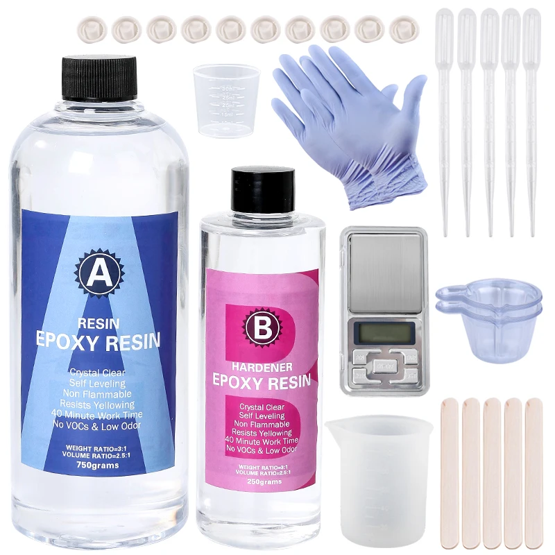 Epoxy Resin Kit Crystal Clear  - огляд і ціна Resin Art Use