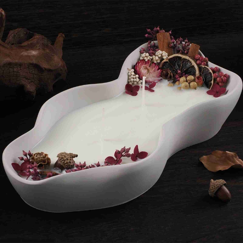 DIY Irregular Wave Candle Bowl - огляд і ціна Resin Art Ocean