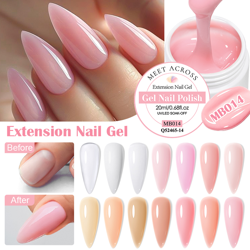 MEET ACROSS 20ml Extension Gel - огляд і ціна Resin Art Price