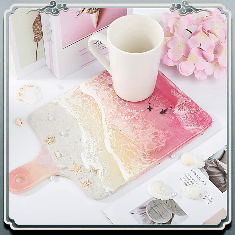 Durable 18 Pcs Coaster Resin M - огляд і ціна Coaster Mold Square