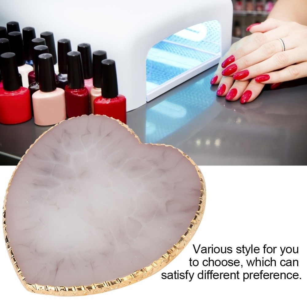 Delicate Heart Shaped Nail Art - огляд і ціна Resin Art Use