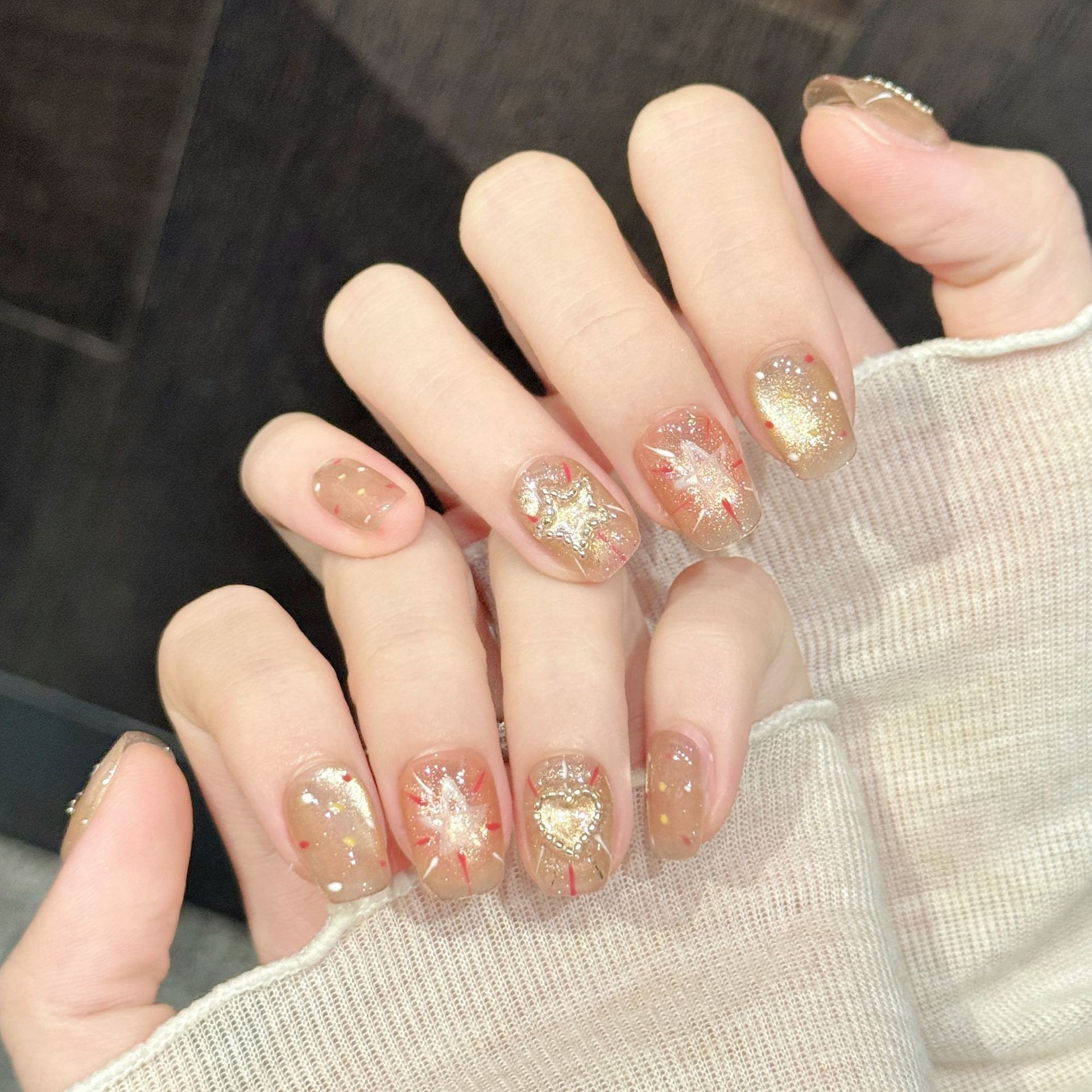 10pcs Handmade Glitter Star Y2 - огляд і ціна Resin Art Glitter