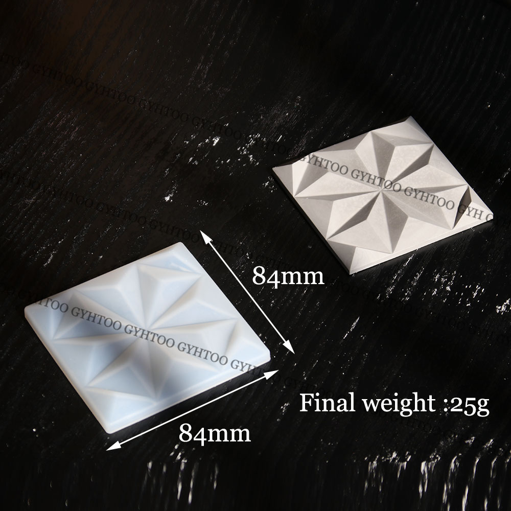 Plaster Square Wall Tile Silic - огляд і ціна Coaster Mold Square