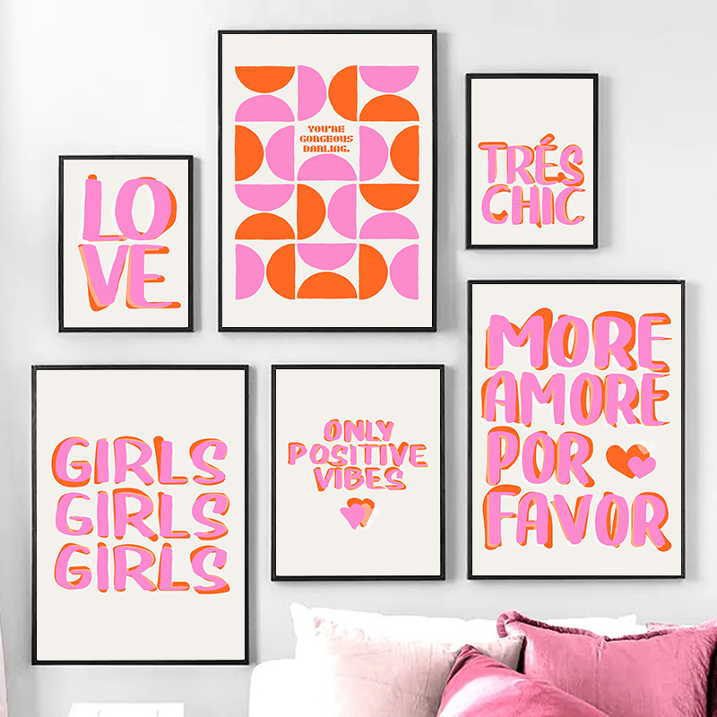 Nordic Only Positive Vibes Gir - огляд і ціна Resin Art Quote