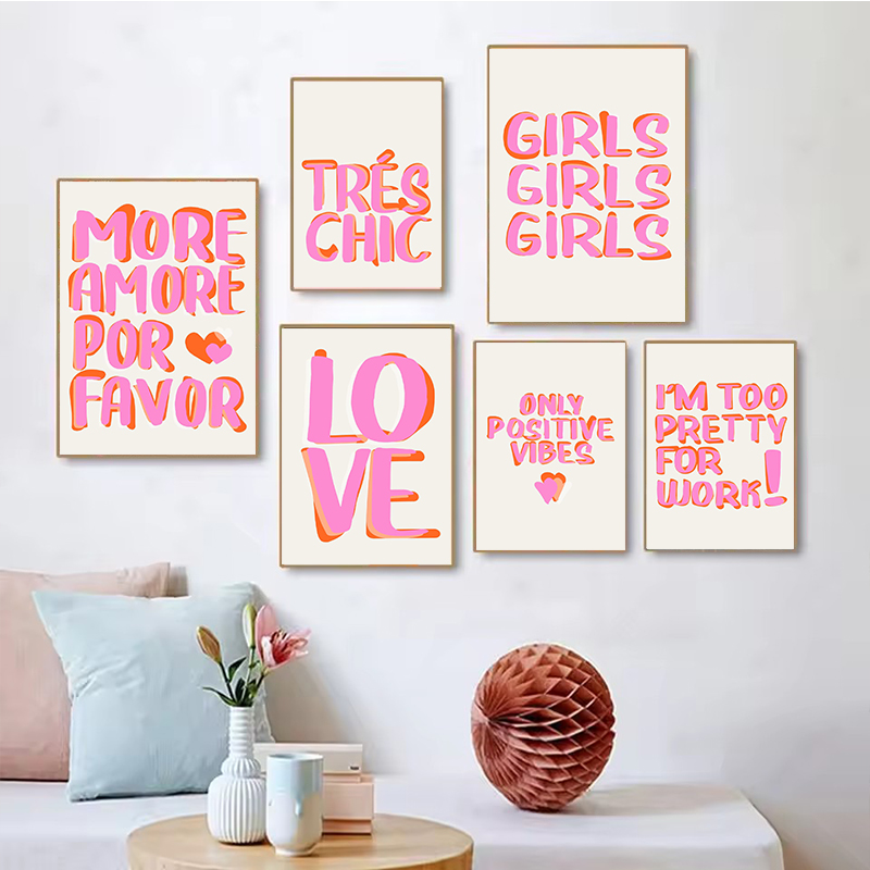 Nordic More Amor Por Favor Col - огляд і ціна Resin Art Quote