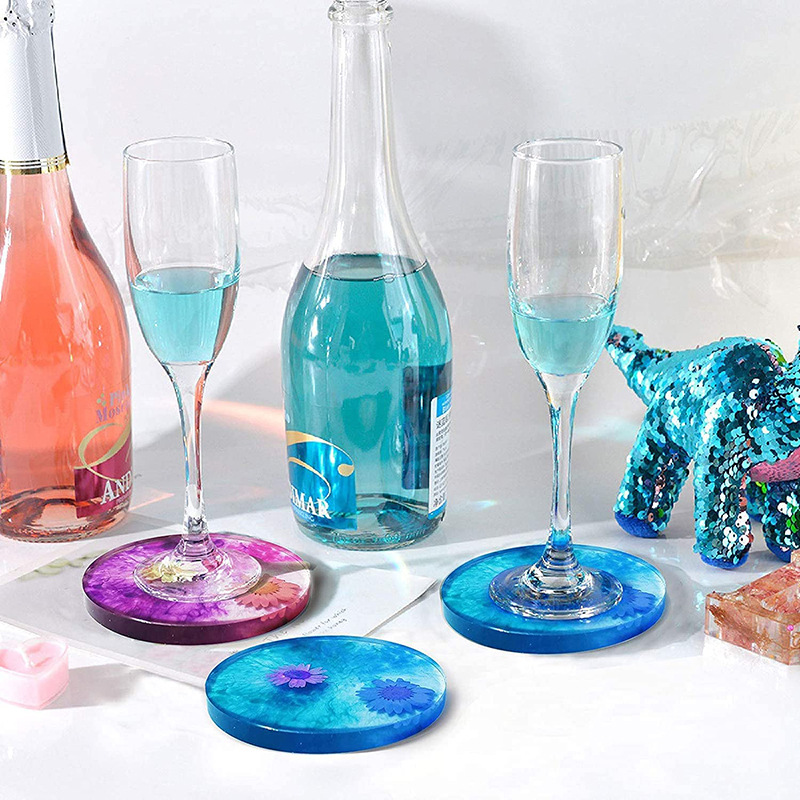 Round Square Coaster Silicone  - огляд і ціна Coaster Mold Square