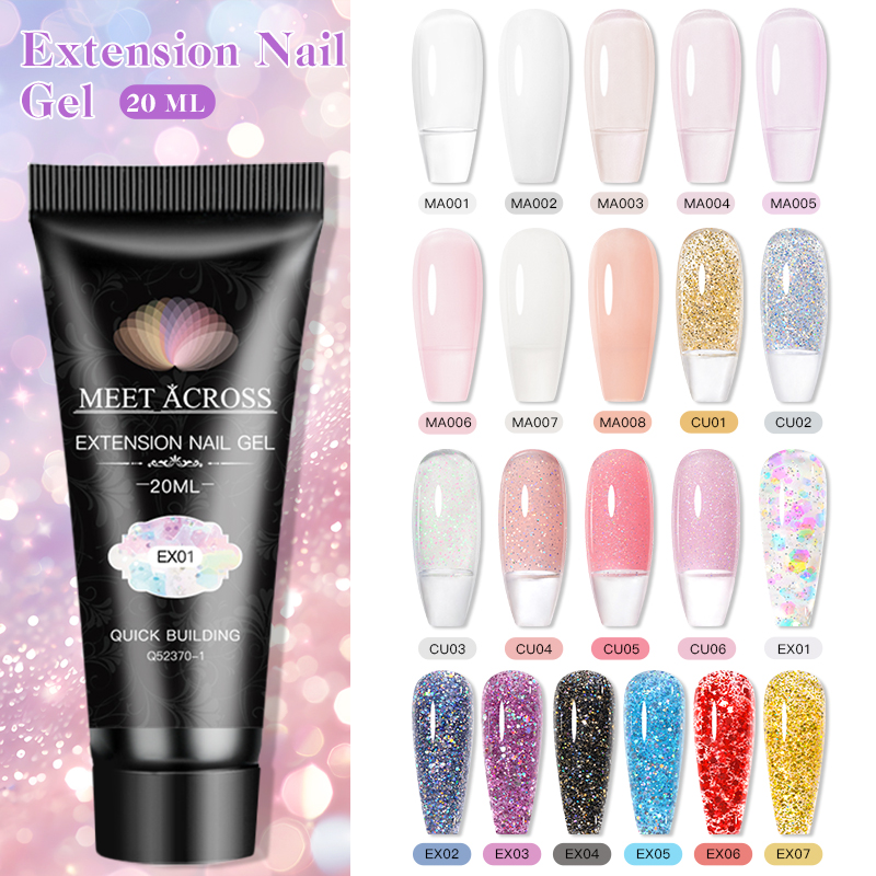 MEET ACROSS 20ml Quick Extensi - огляд і ціна Resin Art Price