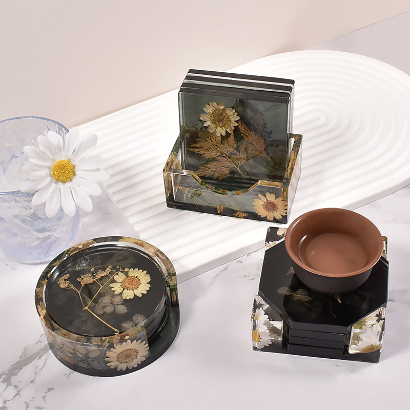 Silicone Coaster Storage Box M - огляд і ціна Coaster Mold Square