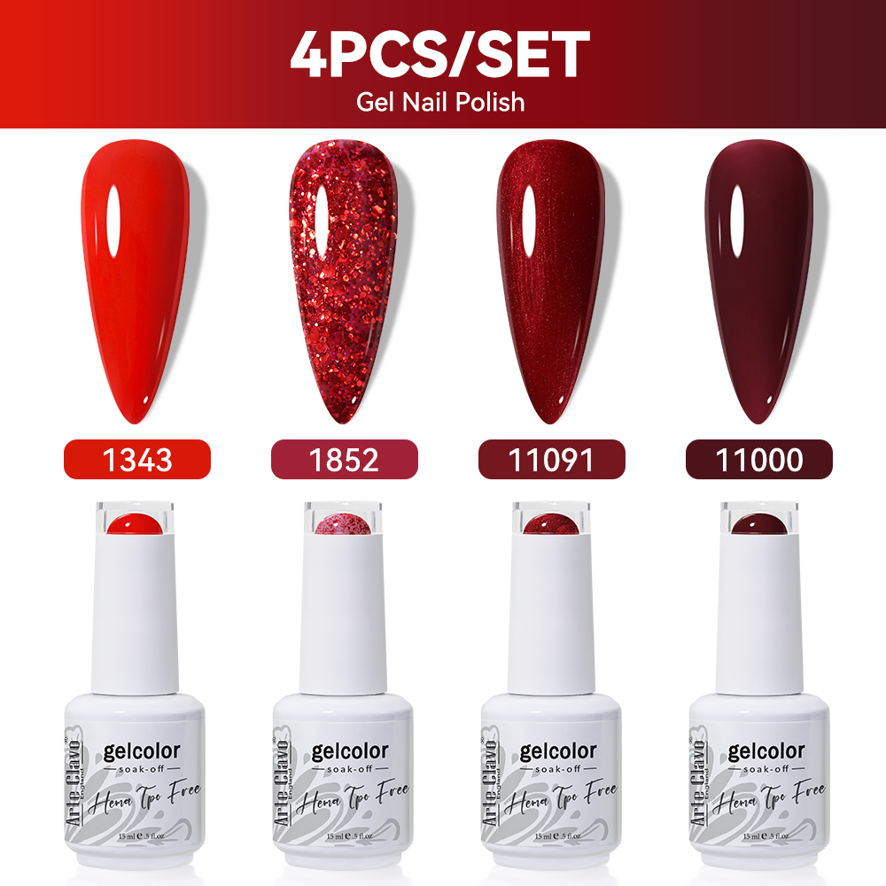 Arte Clavo 4pcs/Set Gel Nail P - огляд і ціна Resin Art Price