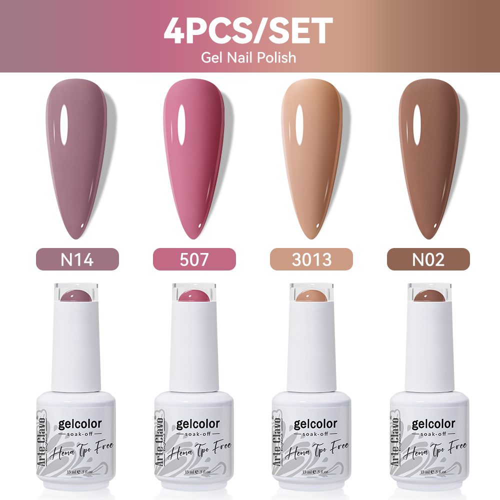 Arte Clavo 4pcs/Set Gel Nail P - огляд і ціна Resin Art Price